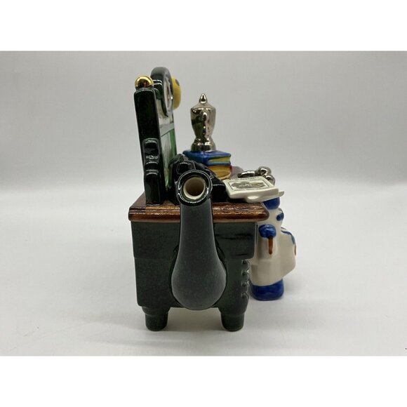 Tony Carter Golf Themed Collectible Teapot Hand Painted Home Decor Teapots READ - Picture 13 of 16